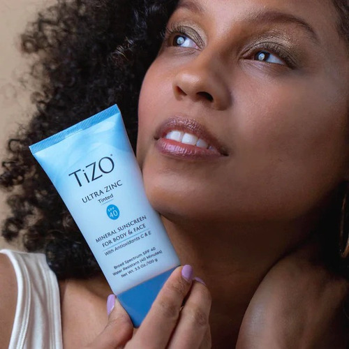 Tizo Protector Solar Para Cuerpo Y Cara Spf 40 Con Tono