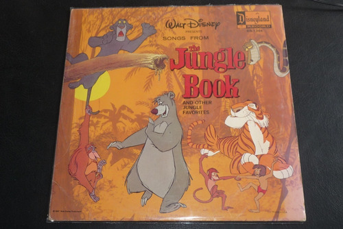 Jch- Walt Disney Song From The Jungle Book Lp Usa