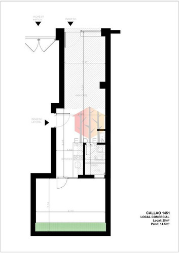 Imagen 16 de 16 de Venta · Local Al Frente · Planta Baja · Con Patio · Callao Y Zeballos · Lourdes · Macrocentro