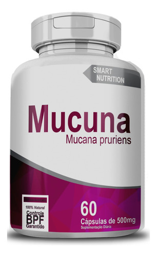 Mucuna Pruriens L- Dopa 500 Mg - Sabor Without Flavor