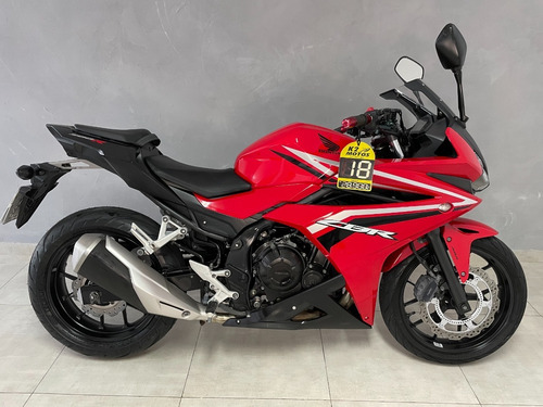 Honda Cbr500r 2018 Farol Em Led, Freio Abs, Pneu Novo