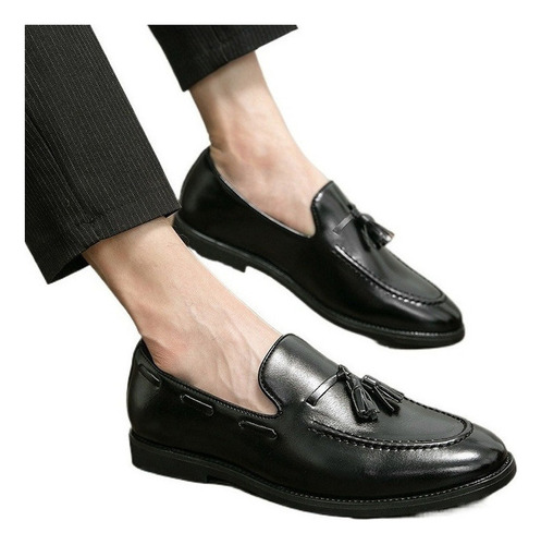 Zapatos De Cuero Vestir Cómodo Ligero De Negocio Para Hombre