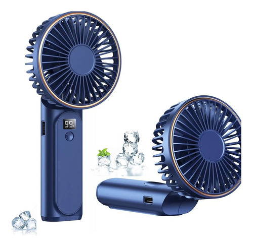 Miniventilador Portátil Plegable Silencioso De Mano,