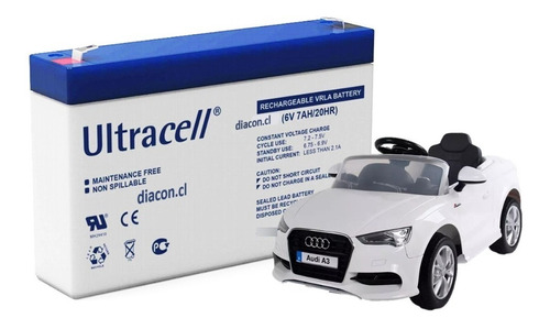 Batería 6v 7ah Ultracell Diacon