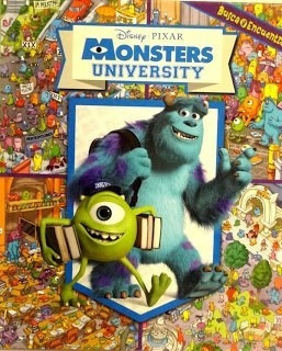Monsters University (busca Y Encuentra) (cartone) - Disney