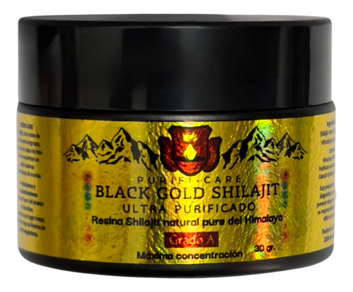 Shilajit Original Premium Auténtico Del Himalaya - 30 Gr