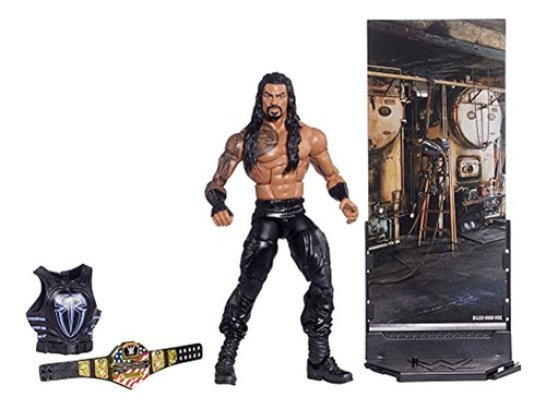 Wwe Elite Collection Roman Reigns Figura De Acc