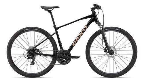 Bicicleta Gravel Giant Roam 4 Disc 22 Negro/bronce