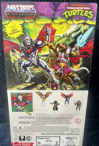Figura Hordak Motu Turtles Of Grayskull Unpunched Sellado (Usado)