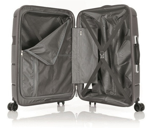 Valija American Tourister Linex Grande Expandible gris oscuro