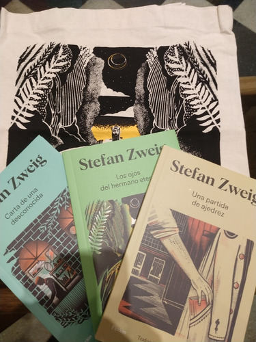 Stefan Zweig Tres Libros + Bolsa. Stefan Zweig. Godot