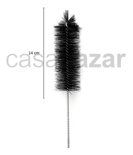 Imagen 3 de 6 de Cepillo Limpiador Limpia Botellas Mamaderas Vasos 47 Cm