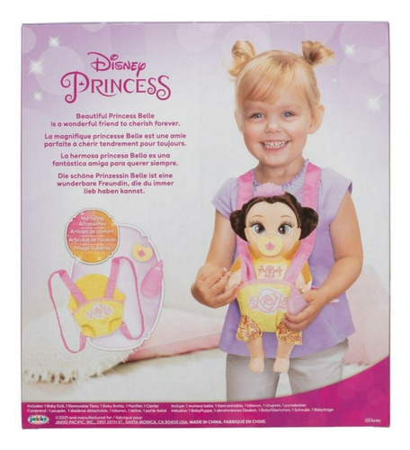Disney Princesas Baby Bella Con Cangurera