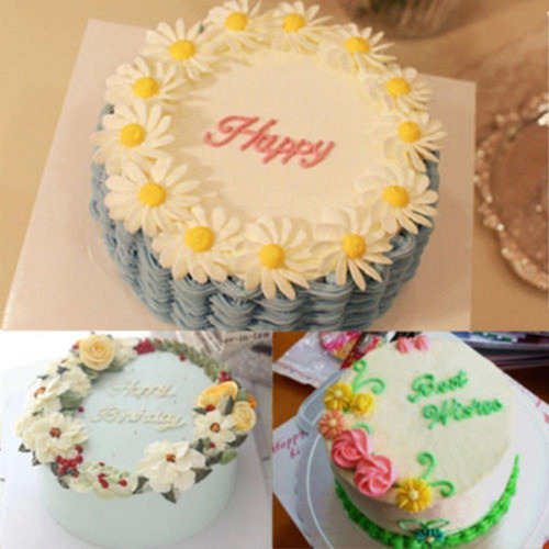 M Molde Para Tartas Con Diseño De Letra De Feliz Cumpleaños