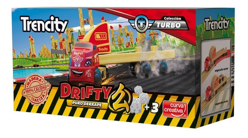 Imagen 3 de 8 de Trencity Drifty- Colección Turbo- Tienda Oficial -