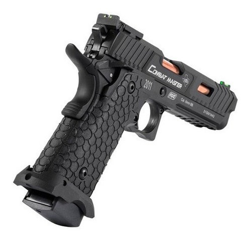 Imagen 5 de 10 de Combo Airsoft Pistola Asg Sti + Cartuchos Co2 + Balines 6mm