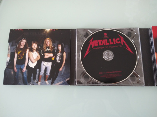 Imagem 7 de 9 de Metallica - Master Of Puppets Remastered Expanded (3 Cd)