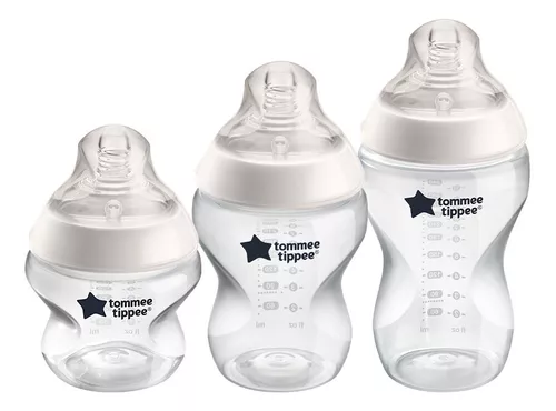 Tommee Tippee Biberón Anticólico Azul Flujo Medio 340ml