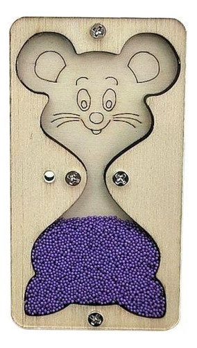 2 Tablero Ocupado Para Niños, Piezas De Bricolaje, Violeta