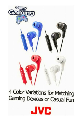 Jvc Hafx7ga Auriculares In-ear Con Micrófono, Mando A Color Negro