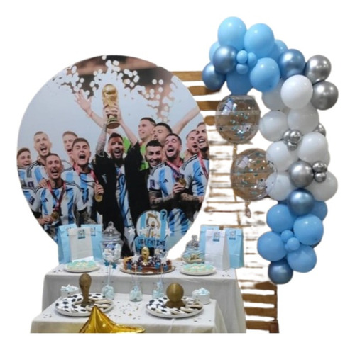 Alquiler Fondos Personalizados Eventos Argentina Campeón