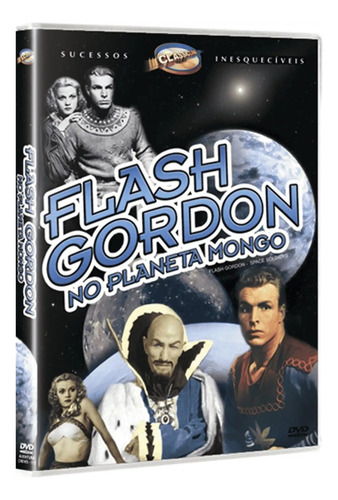 Dvd Flash Gordon No Planeta Mongo - Classicline - Bonellihq
