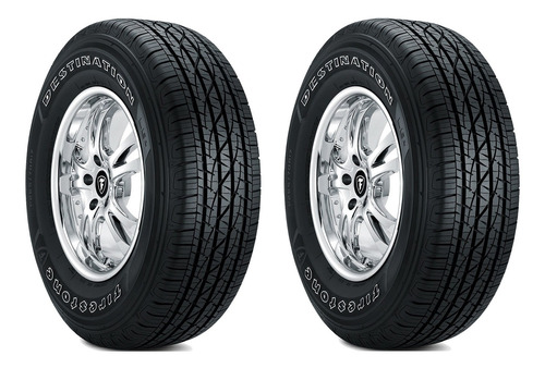 Paquete 2 Llantas 225/60r17 Firestone Destination Le2 99t