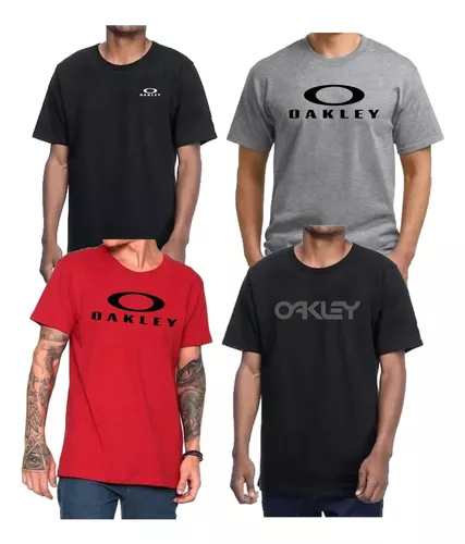 Camiseta Oakley Ellipse Vermelha - FutFanatics