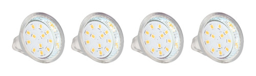 Bombilla Led Mr11, 12 Led, 2 W, 300 Lm, Foco, Base De Doble