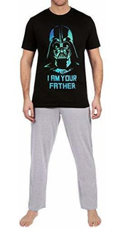Star Wars niños pijama jóvenes pijama Darth Vader t-shirt pantalones largo 128-140 