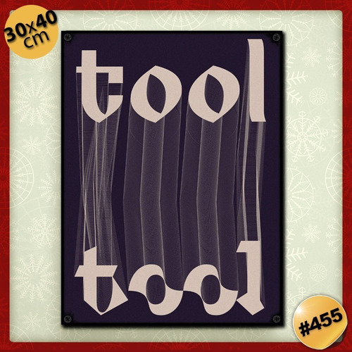 Pack De 3 Posters De Tool 30 X 40 Cm / A Elección! Tool Band