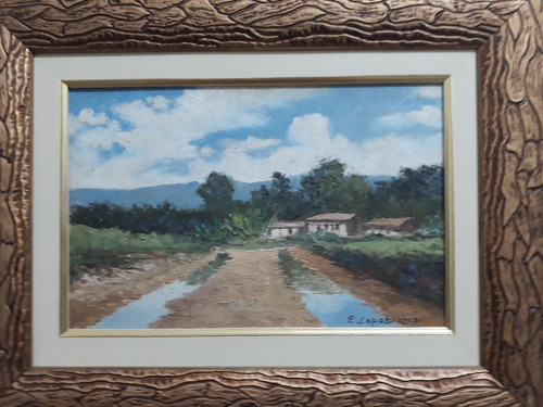 410-  Ernesto Capobianco. Ost. 38x48 C/mld. Paisagem Rural.