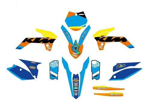 Calcomanias Stickers Ktm 85 2006 - 2012