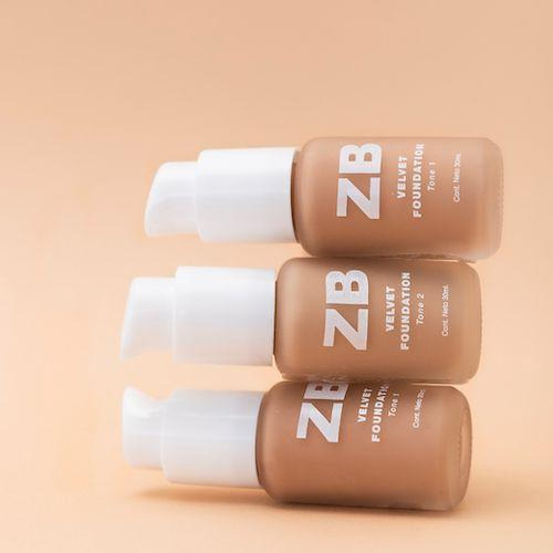 Base Zaira Beauty Aterciopelada Oscuro 30m