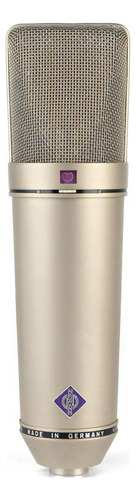 Micrófono Neumann U 87ai Condenser Color Dorado