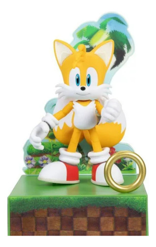 Tails Collector Edicion - Figura Articulada 12 Cm Accesorios (Usado)
