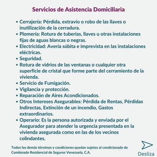Imagen 5 de 6 de Seguro Combinado De Residencia Plan 1