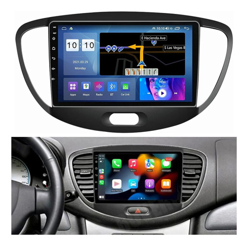 Radio Para Hyundai I10 2010  Android 13 Carplay