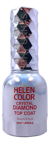 Top Coat Crystal Diamond Uv/led - Helen Color 15ml Selante