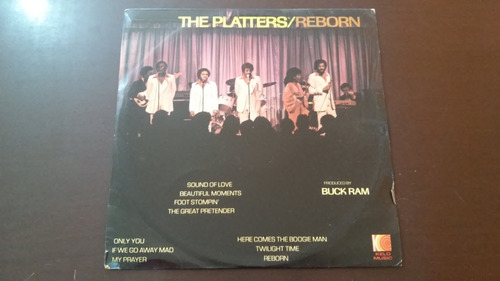 Lp The Platters - Reborn.