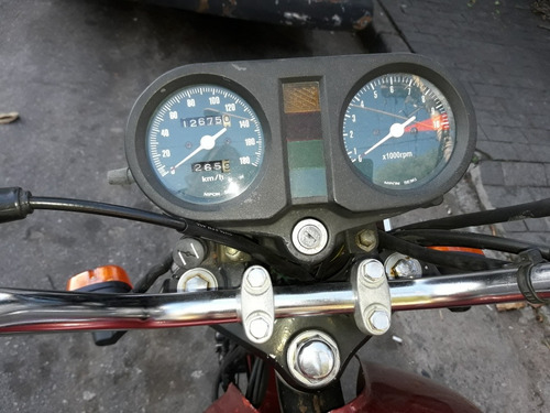 Imagem 13 de 14 de Honda Cb 400 1983 Vermelha Toda Original!