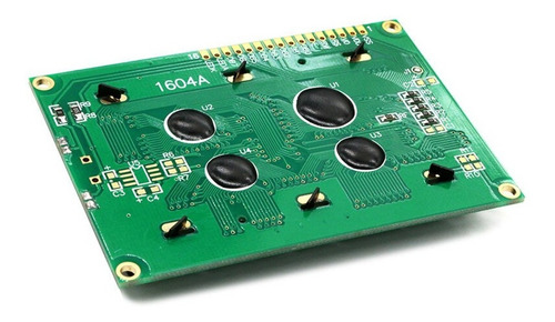 Display Lcd 16x4 1604 I2c Fundo Azul Arduino