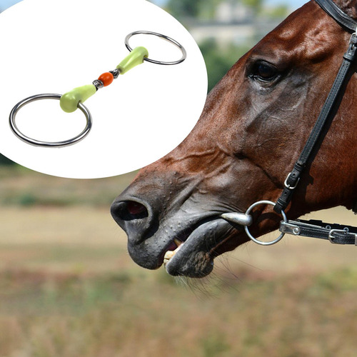 De Boca De Caballo De De Caballo Accesorios Ecuestres Rojo