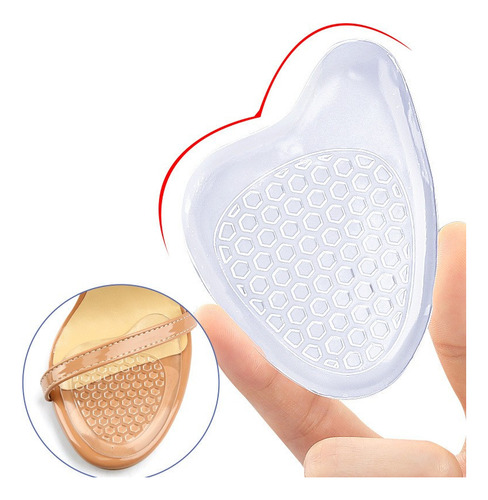 Almofada De Antepé H Honeycomb De Salto Alto Friction Forefo