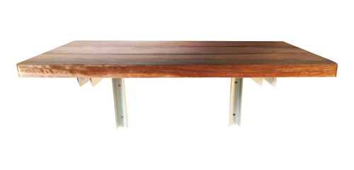 Imagem 2 de 5 de Mesa Dobrável De Parede Em Madeira Nobre 60x45cm