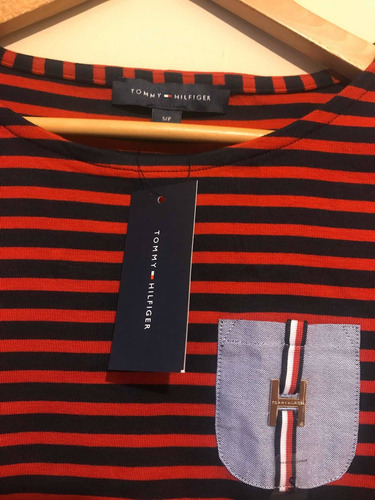 Remera Manga 3/4 Tommy Hilfigher Nueva Traida De Usa Mujer