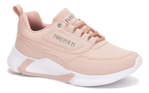 Tenis Forever 21 Plataforma Chunky Mujer Rosa 3195369