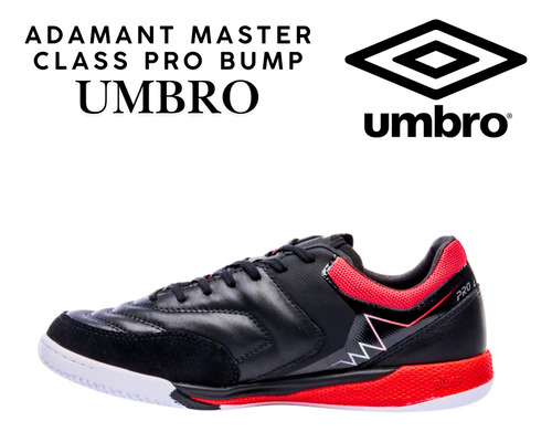 Chuteira Futsal Umbro Adamant Master Class Pro Bump Oficial