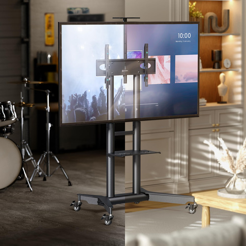 Soporte Móvil Para Tv De 32 A 75 Pulgadas Ajustable