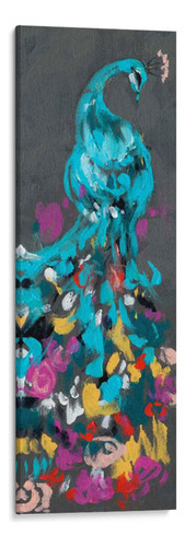 Canvas Lab Cuadro Plumas De Flores I 80x240